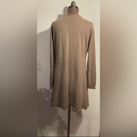 SOFT SURROUNDINGS Delphine Oatmeal
Heather Cashmere Cardigan - Picture 5 of 7